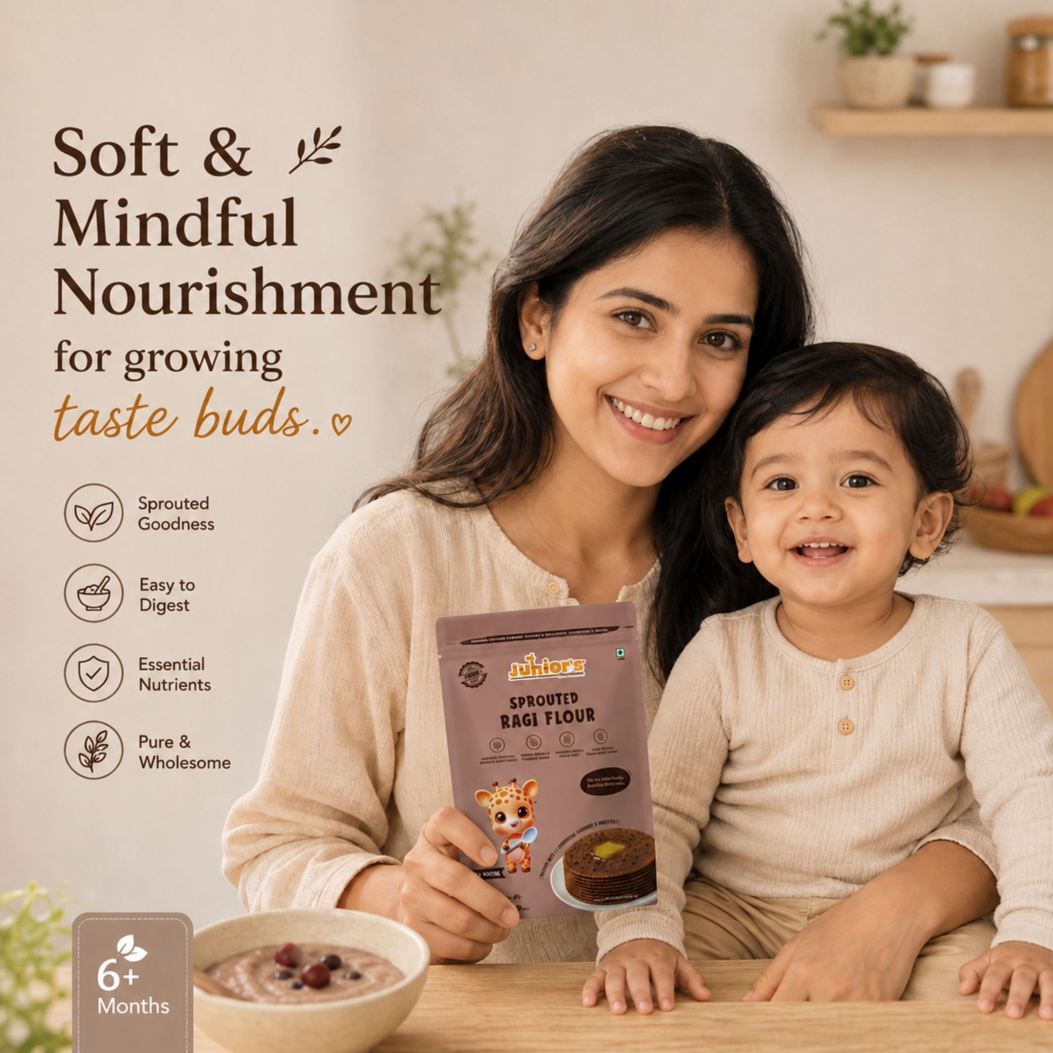 SPROUTED RAGI FLOUR